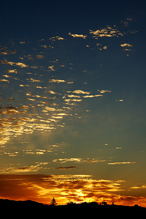 Sun Beyond the Coastal Mountains