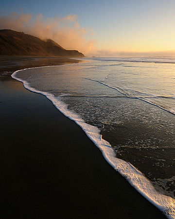 Fog Meets Coast, Tunitas Beach