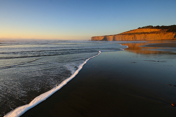 Cliffs at Tunitas Beach