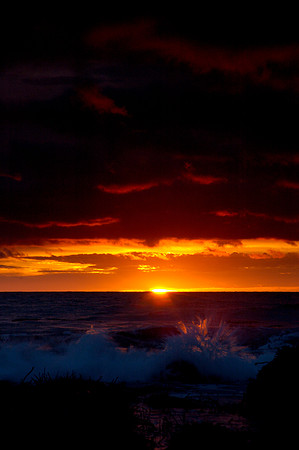 Pescadero Sunset Splash